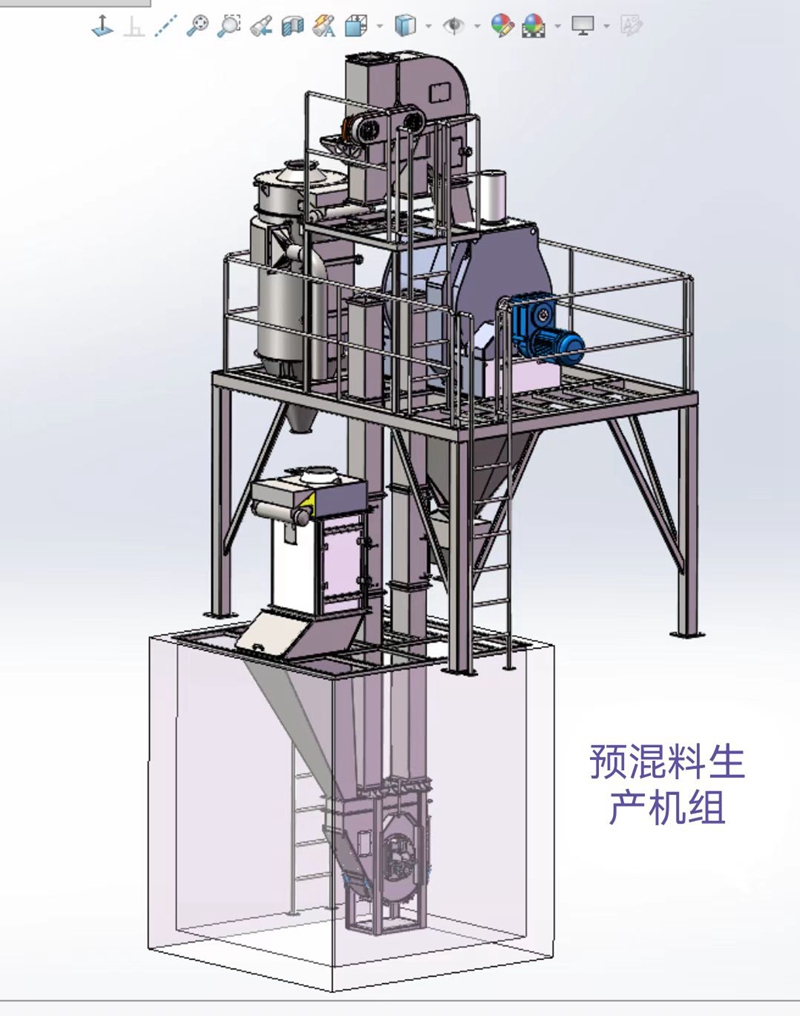 Premix line works