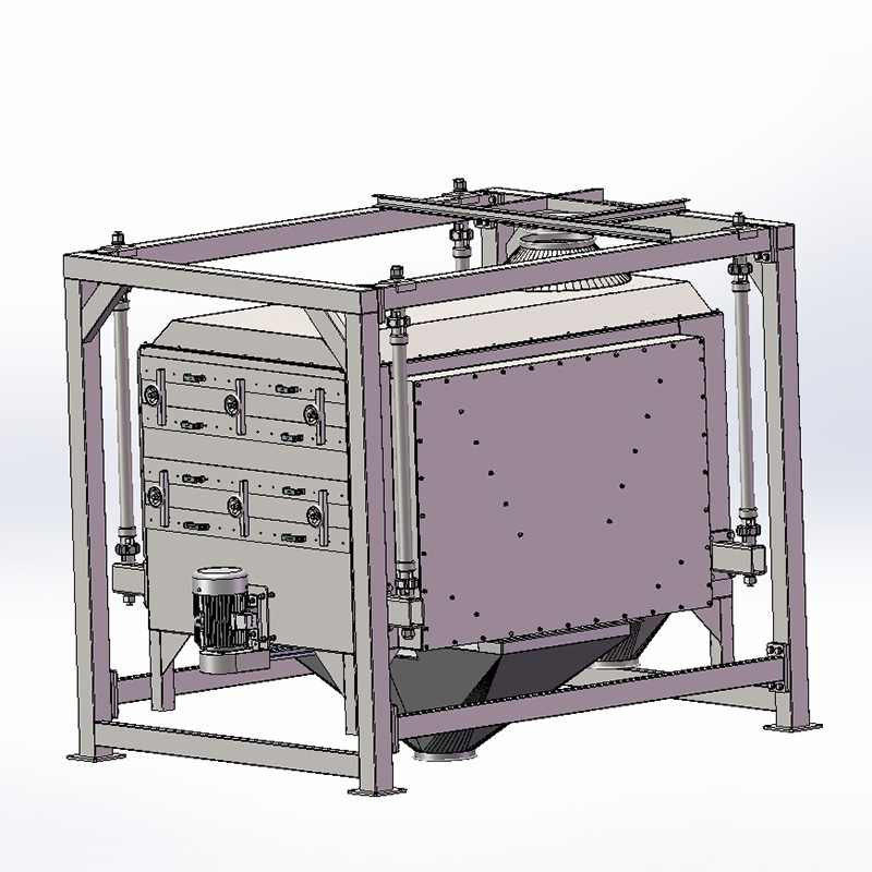 Drawer type high square screen